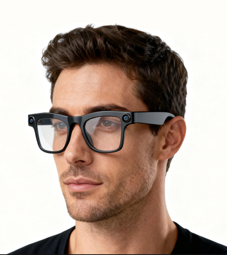 WK103 AI Smart Glasses with Camera, AI Real-Time Interpretation, WIFI Data Transmission