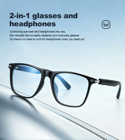 G08- Slim and Lightweight Smart Glasses- AI Powered Translation, AI Intelligent Assistant, Play Music, Smart Control