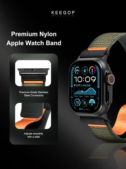 Nylon watch strap