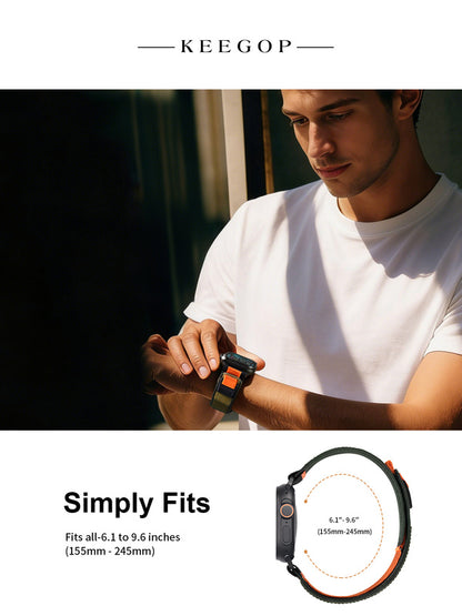 Nylon watch strap