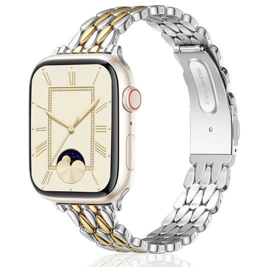 Interjin stainless steel watch strap