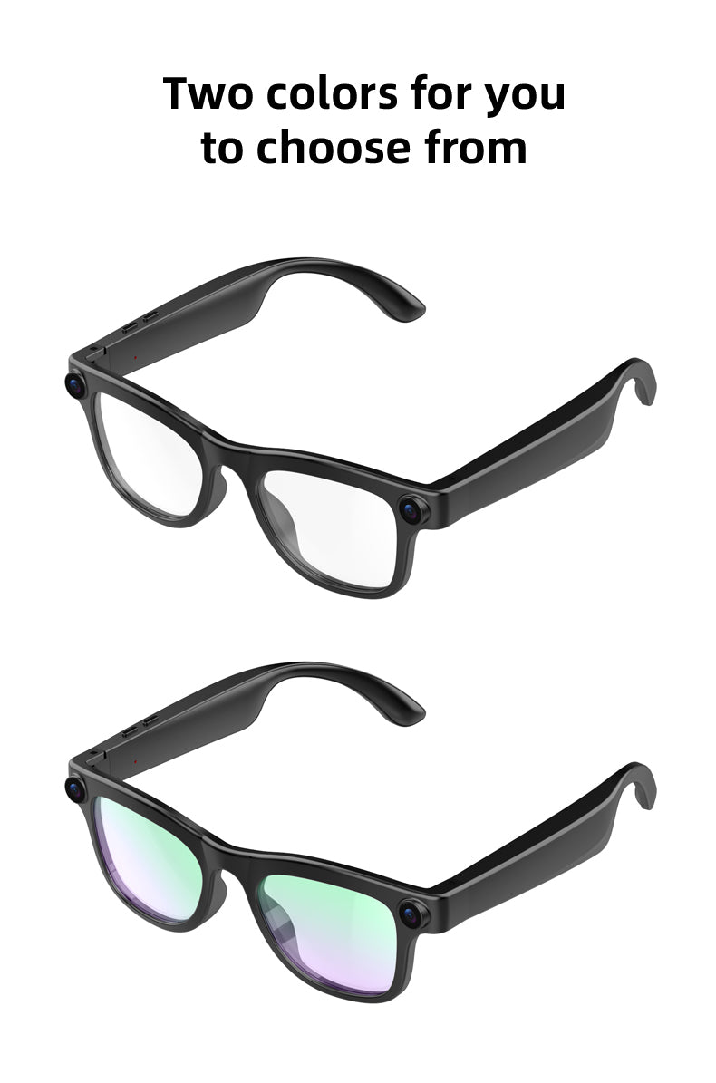 WK103 AI Smart Glasses with Camera, AI Real-Time Interpretation, WIFI Data Transmission