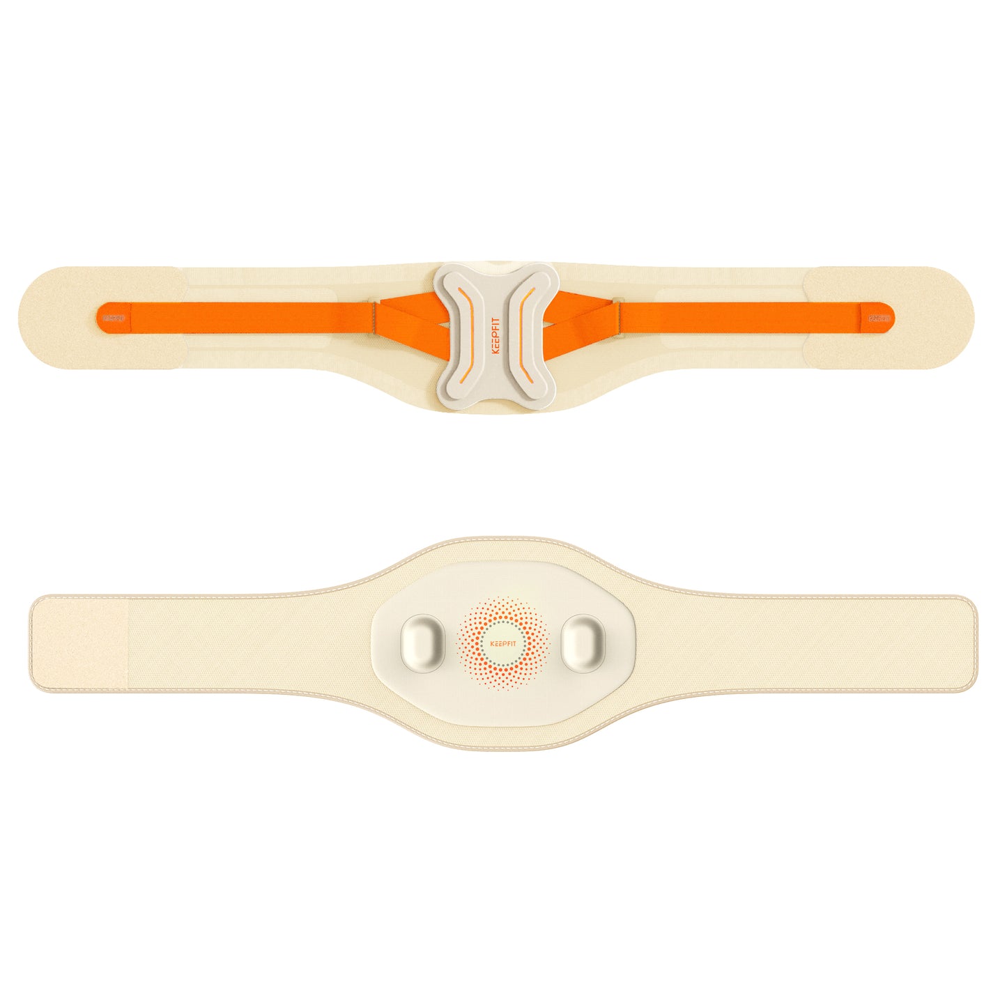 Waist Belt Massager Model W14S Front and Back