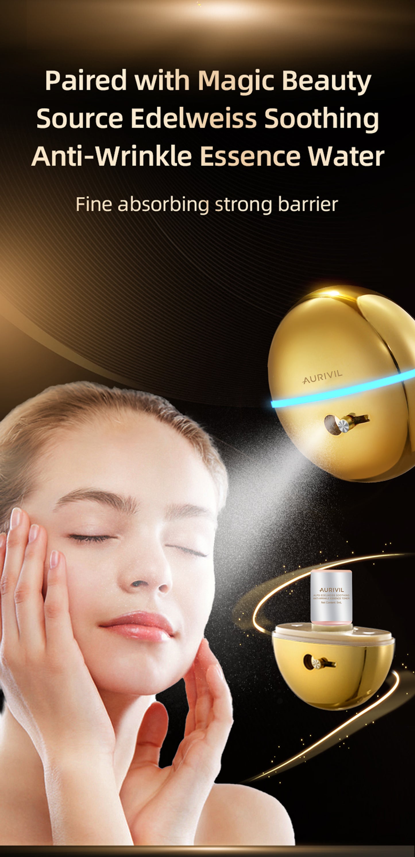 Electric Nano Skin Face Mist Sprayer (Model FFM902)