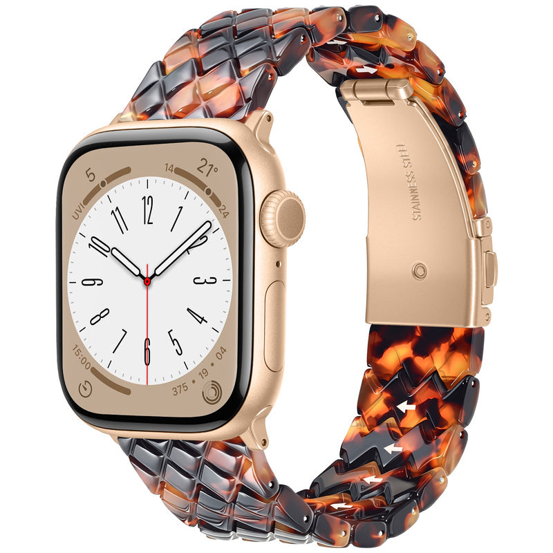 Rhombic resin strap