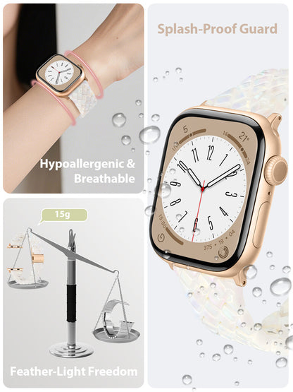 Rhombic resin strap