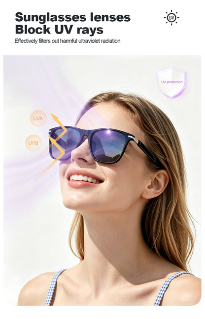 G08- Slim and Lightweight Smart Glasses- AI Powered Translation, AI Intelligent Assistant, Play Music, Smart Control