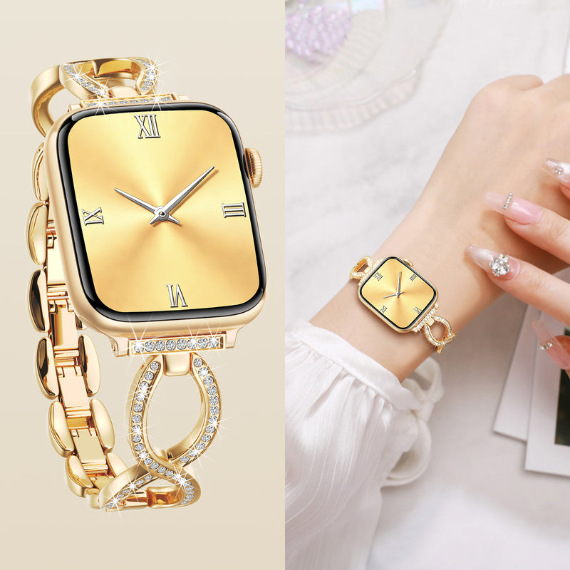 Eight-character jewelry watch strap