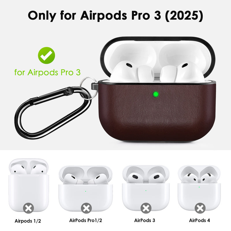 Airpods pro3 Leather case