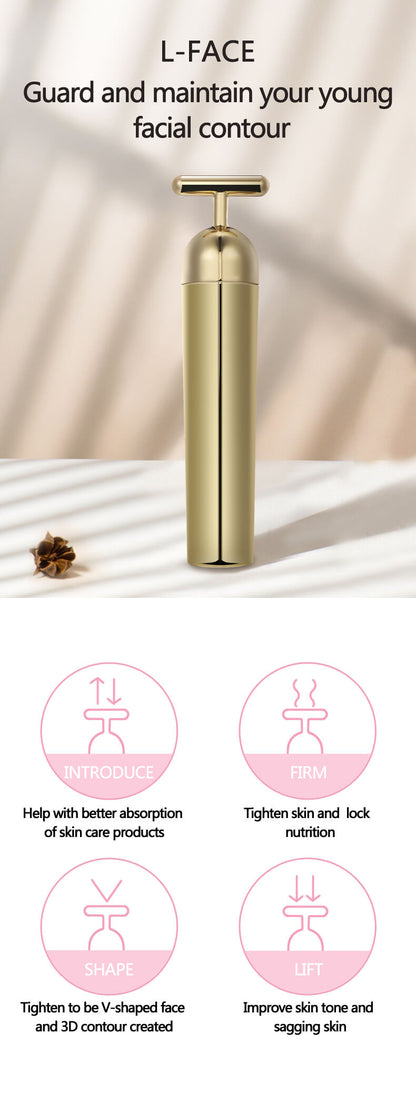 T-Shaped Massager Vibration Facial Beauty Stick (model FLF921)