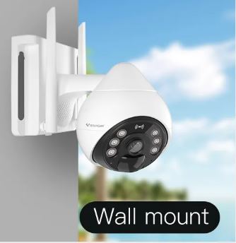 VStar BG69-TZ 4G Wi-Fi Solar Security Camera 3MP HD with AI Motion & Night Vision