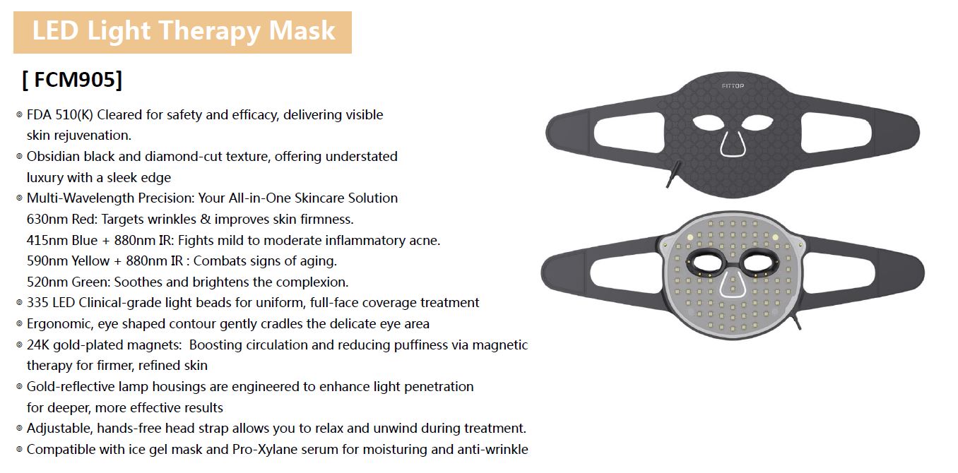 5 LED Face Mask Model FCM905
