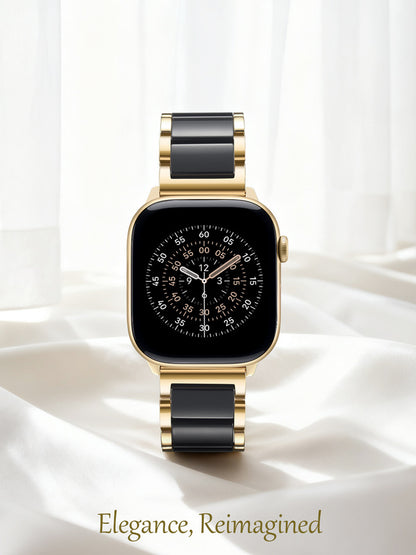 Alloy resin watch strap