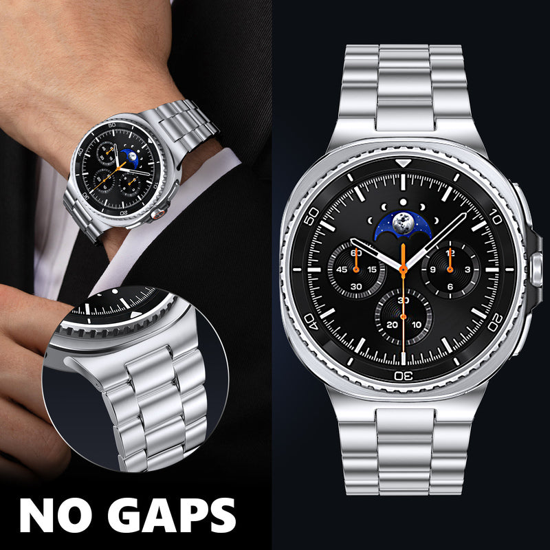 Stainless steel watch strap