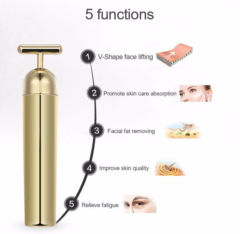 T-Shaped Massager Vibration Facial Beauty Stick (model FLF921)