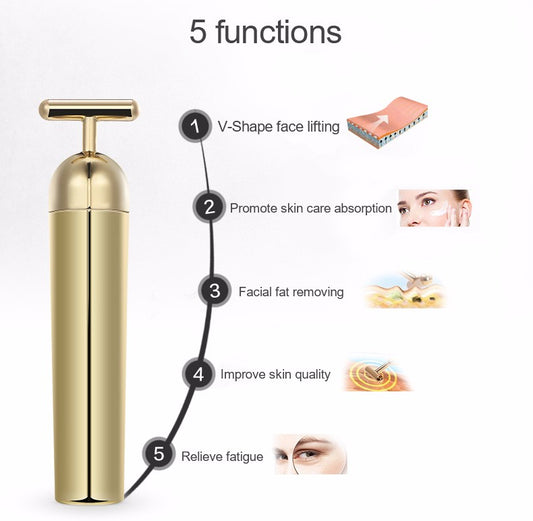T-Shaped Massager Vibration Facial Beauty Stick (model FLF921)