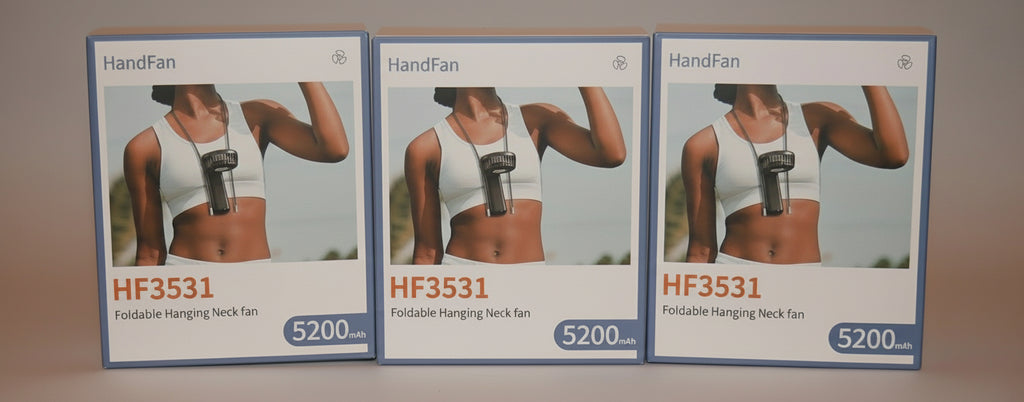 4-in-1 Rechargeable Hand Fan product HF3531