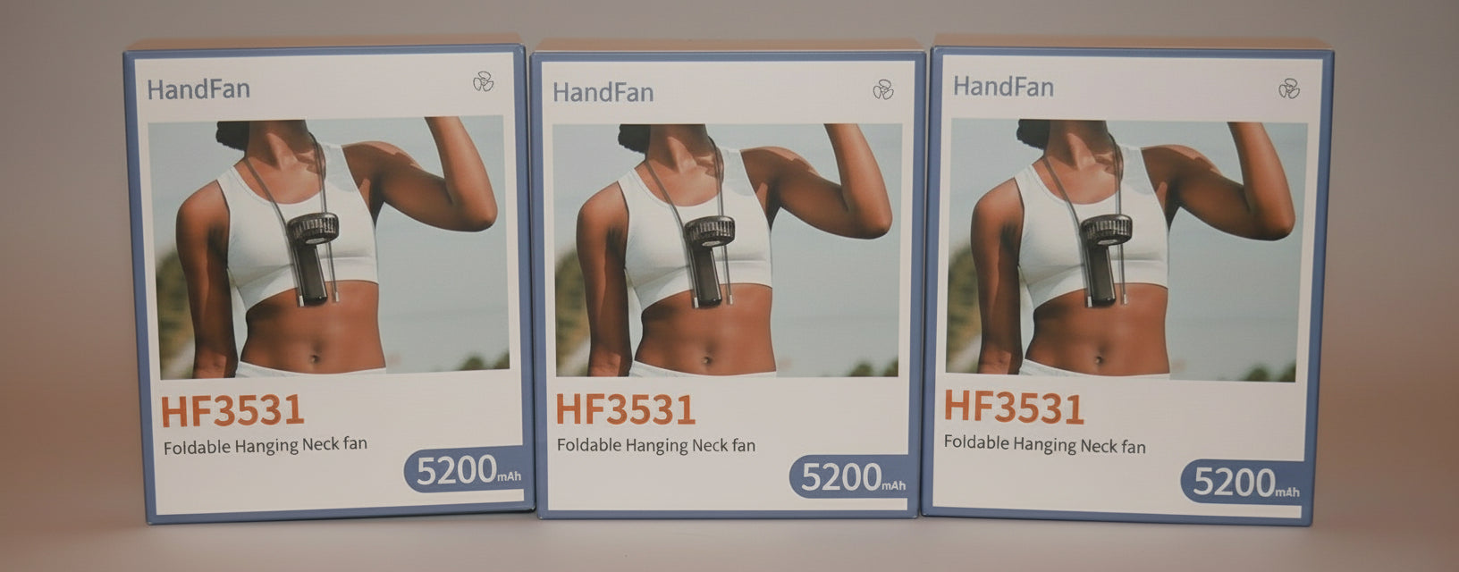 4-in-1 Rechargeable Hand Fan product HF3531