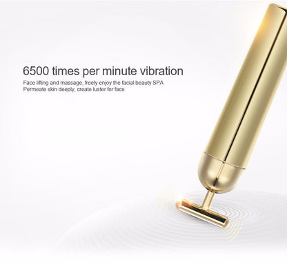 T-Shaped Massager Vibration Facial Beauty Stick (model FLF921)