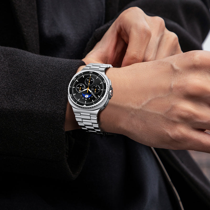 Stainless steel watch strap