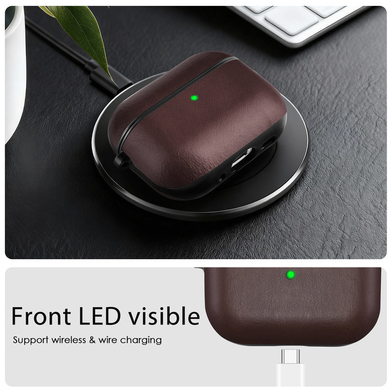 Airpods pro3 Leather case