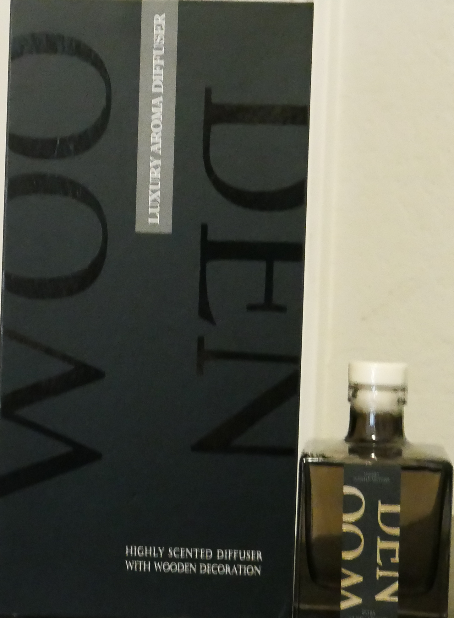 Luxury Aroma 150ml Reed Diffuser Fragrance Gift Set with Wood Trimming