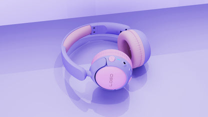 Kids Bluetooth Headphones Model A90 Purple & Pink