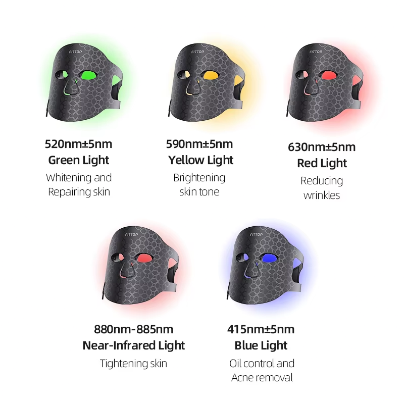 5 LED Face Mask Model FCM905