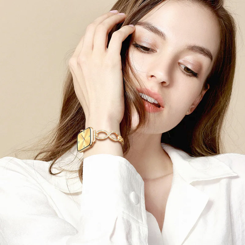 Eight-character jewelry watch strap