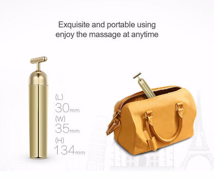 T-Shaped Massager Vibration Facial Beauty Stick (model FLF921)