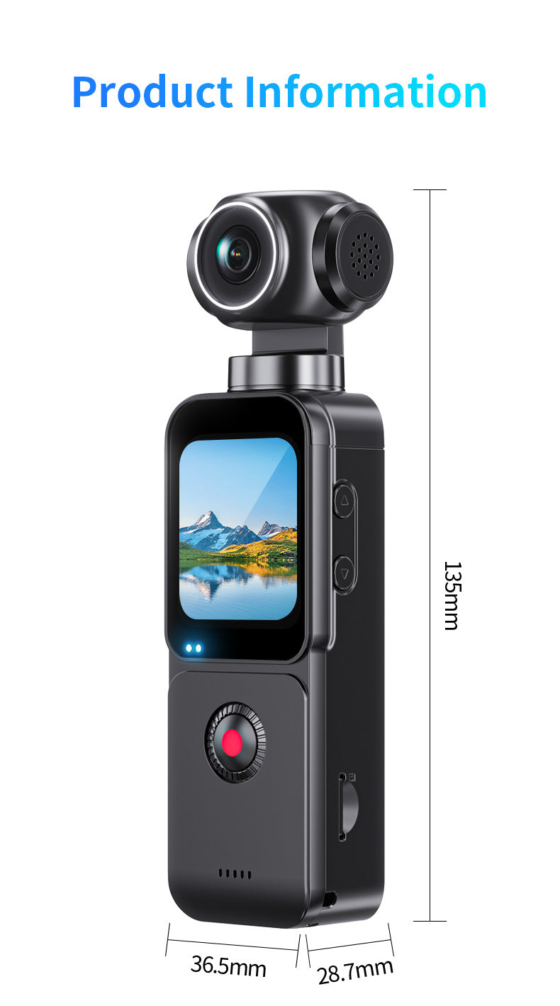 PX3 5K Ultra HD Pocket Sport Camera