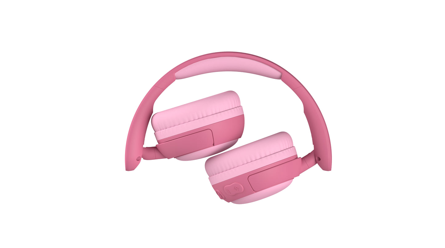 Kids Bluetooth Headphones Model A90 Dark Pink & Pink