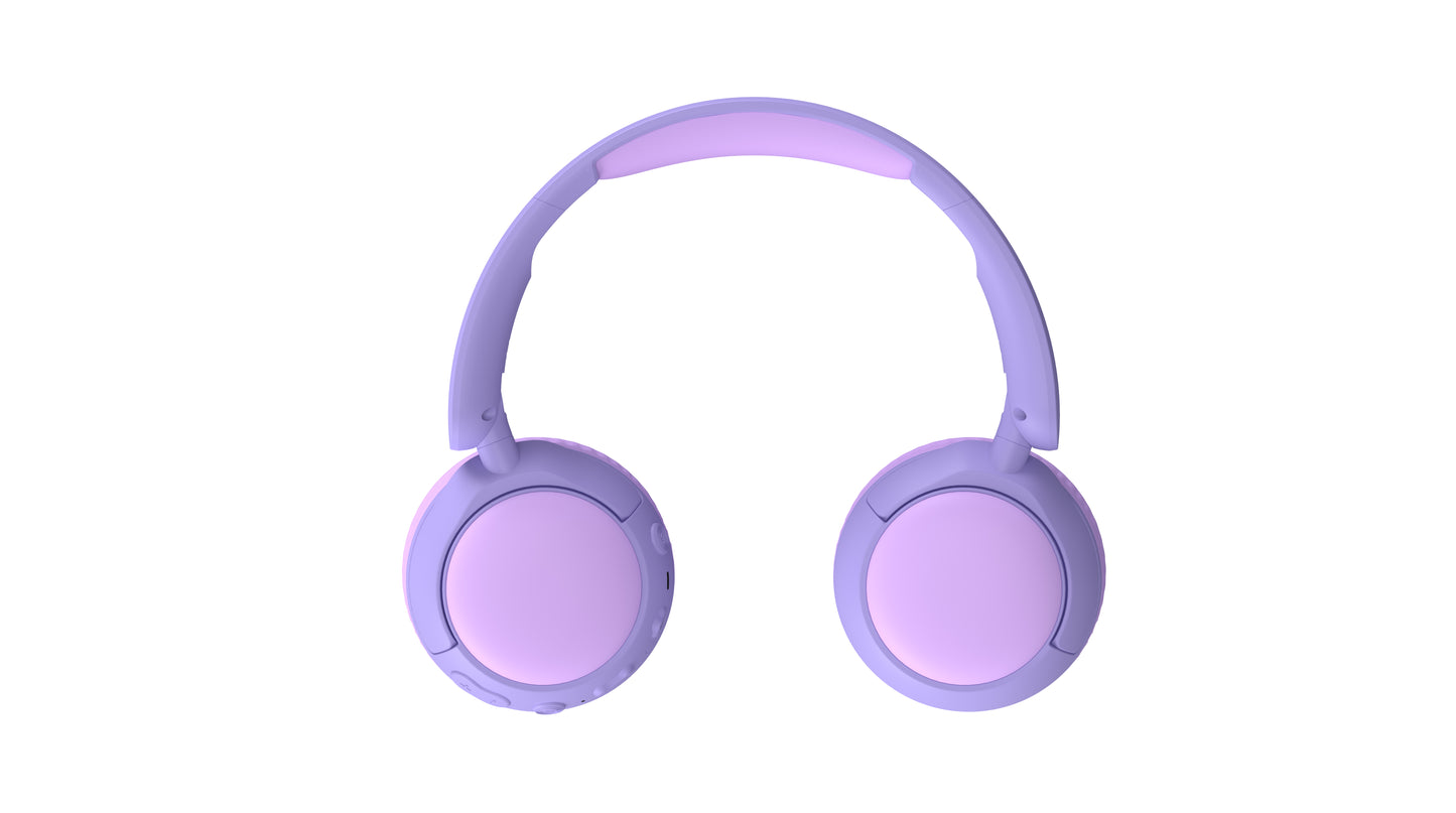 Kids Bluetooth Headphones Model A90 Purple & Pink