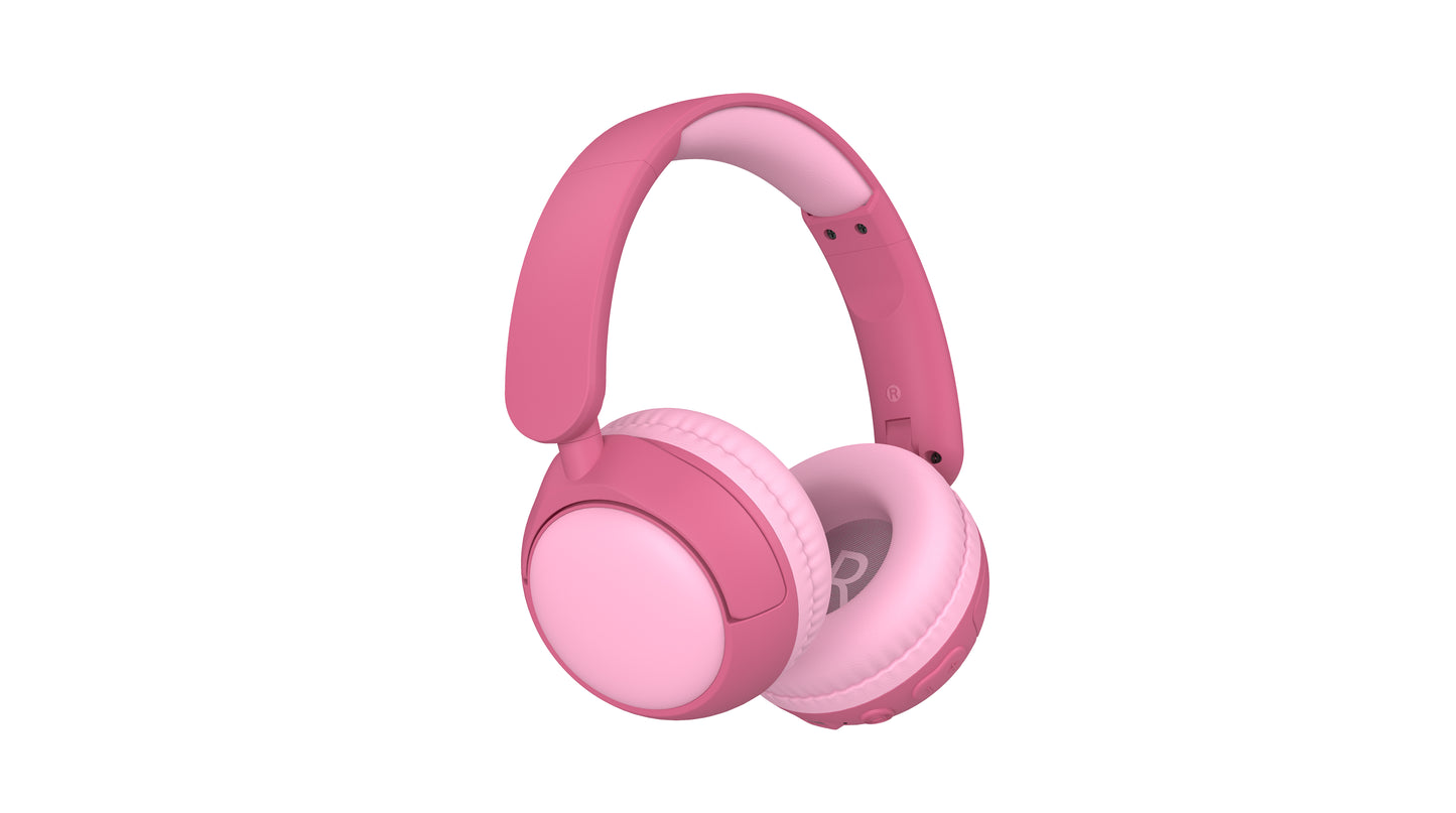 Kids Bluetooth Headphones Model A90 Dark Pink & Pink