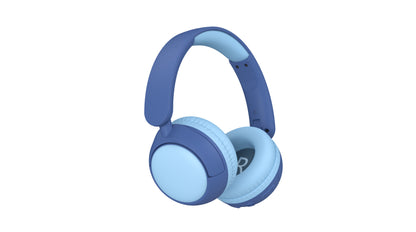 Kids Bluetooth Headphones Model A90 Dark Blue & Light Blue