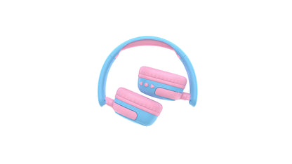 Kids Bluetooth Headphones Blue & Pink Model KHO7 Ages 3-8