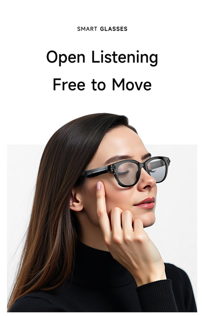 M89-S Smart Sunglasses with Camera, AI Translation, Object Info and Music