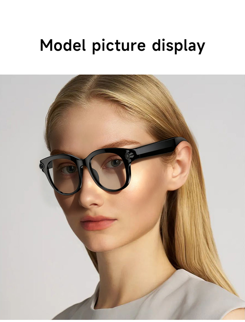 M89-S Smart Sunglasses with Camera, AI Translation, Object Info and Music
