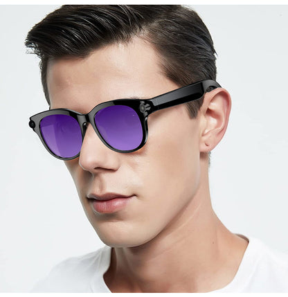 M89-S Smart Sunglasses with Camera, AI Translation, Object Info and Music