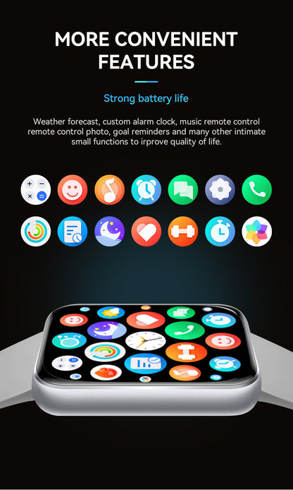 VS13 Smartwatch Ultra-thin and Lightweight Fitness Tracker Colorful Design Strong Battery Life