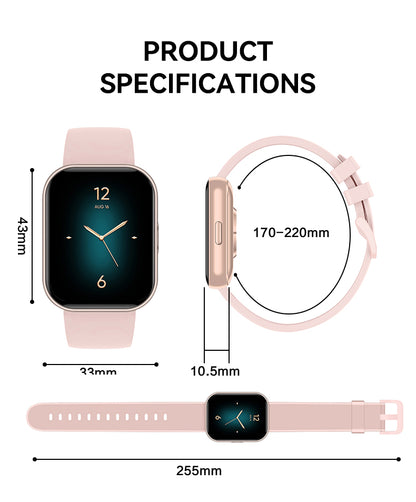 VS13 Smartwatch Ultra-thin and Lightweight Fitness Tracker Colorful Design Strong Battery Life