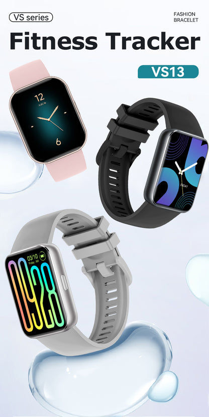 VS13 Smartwatch Ultra-thin and Lightweight Fitness Tracker Colorful Design Strong Battery Life