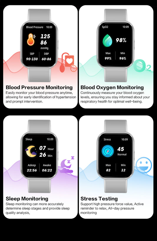 VS13 Smartwatch Ultra-thin and Lightweight Fitness Tracker Colorful Design Strong Battery Life