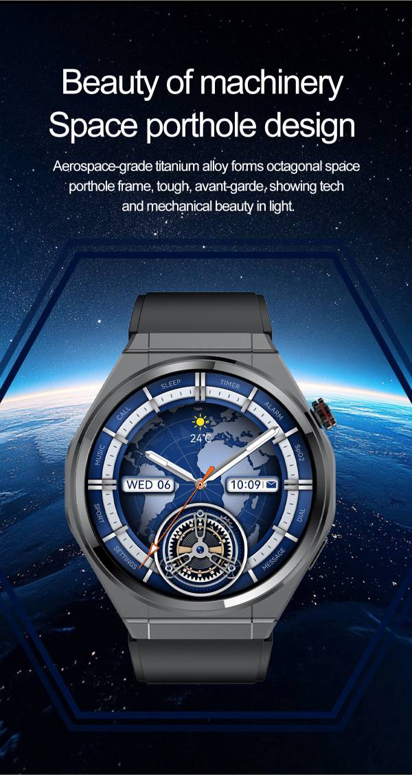 VALDUS VS20 PRO Smart Watch NFC Breathing Training Blood Pressure Blood Oxygen Monitoring Bluetooth Calling Voice Control