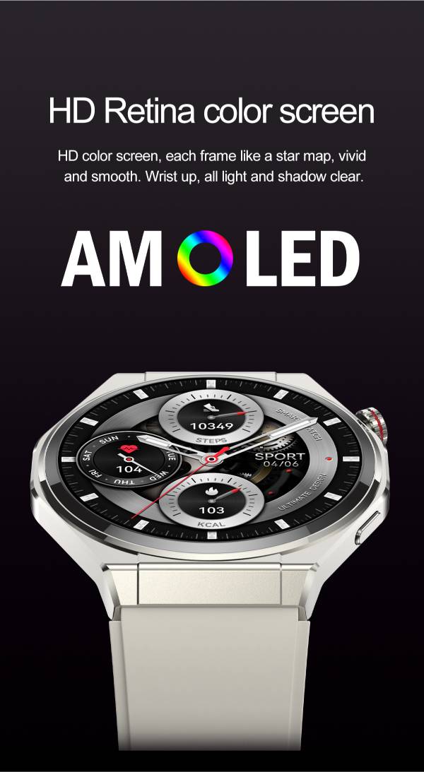 VALDUS VS20 PRO Smart Watch NFC Breathing Training Blood Pressure Blood Oxygen Monitoring Bluetooth Calling Voice Control
