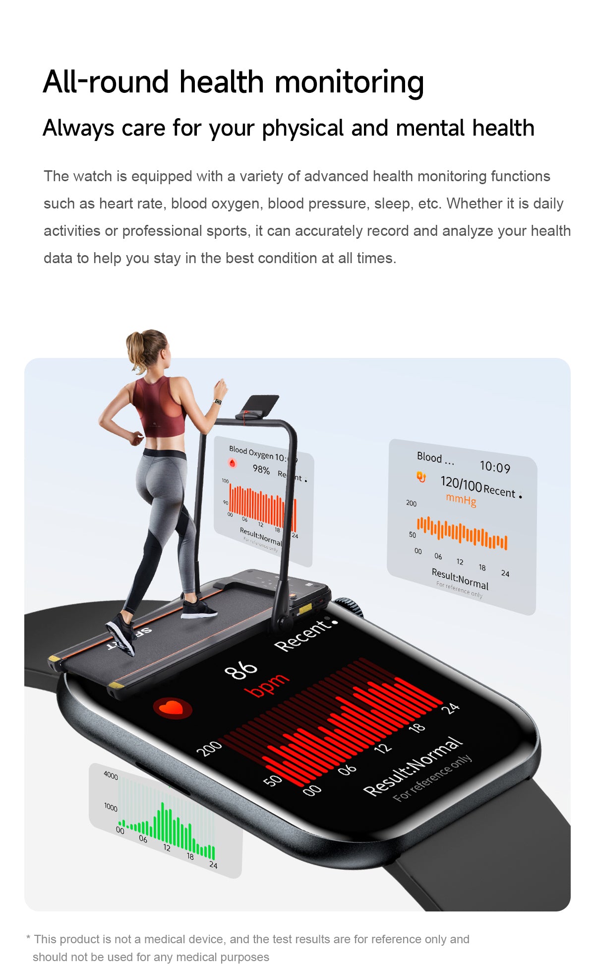 VS59 PRO Smartwatch 1.85-inch AMOLED Screen Ultra-thin Wearing All Aluminum Alloy Material