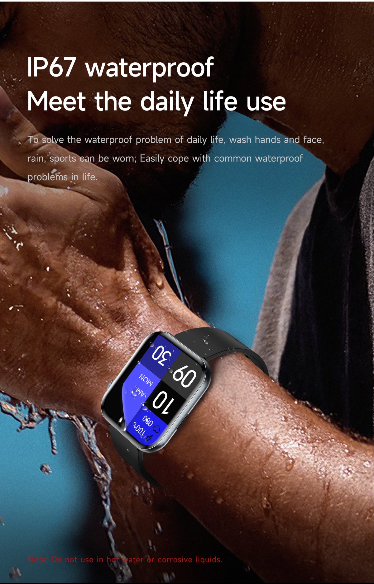 VS59 PRO Smartwatch 1.85-inch AMOLED Screen Ultra-thin Wearing All Aluminum Alloy Material