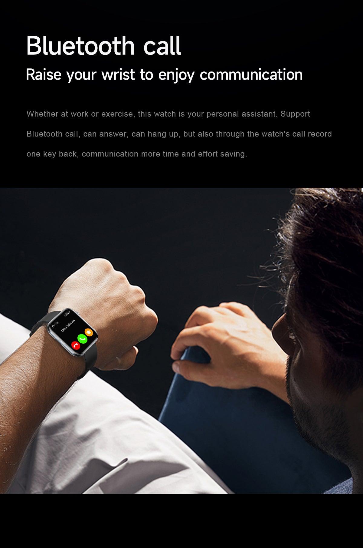 VS59 PRO Smartwatch 1.85-inch AMOLED Screen Ultra-thin Wearing All Aluminum Alloy Material