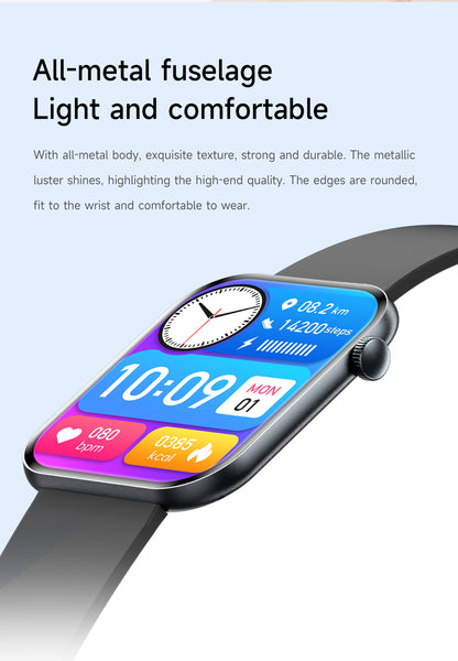 VS59 PRO Smartwatch 1.85-inch AMOLED Screen Ultra-thin Wearing All Aluminum Alloy Material