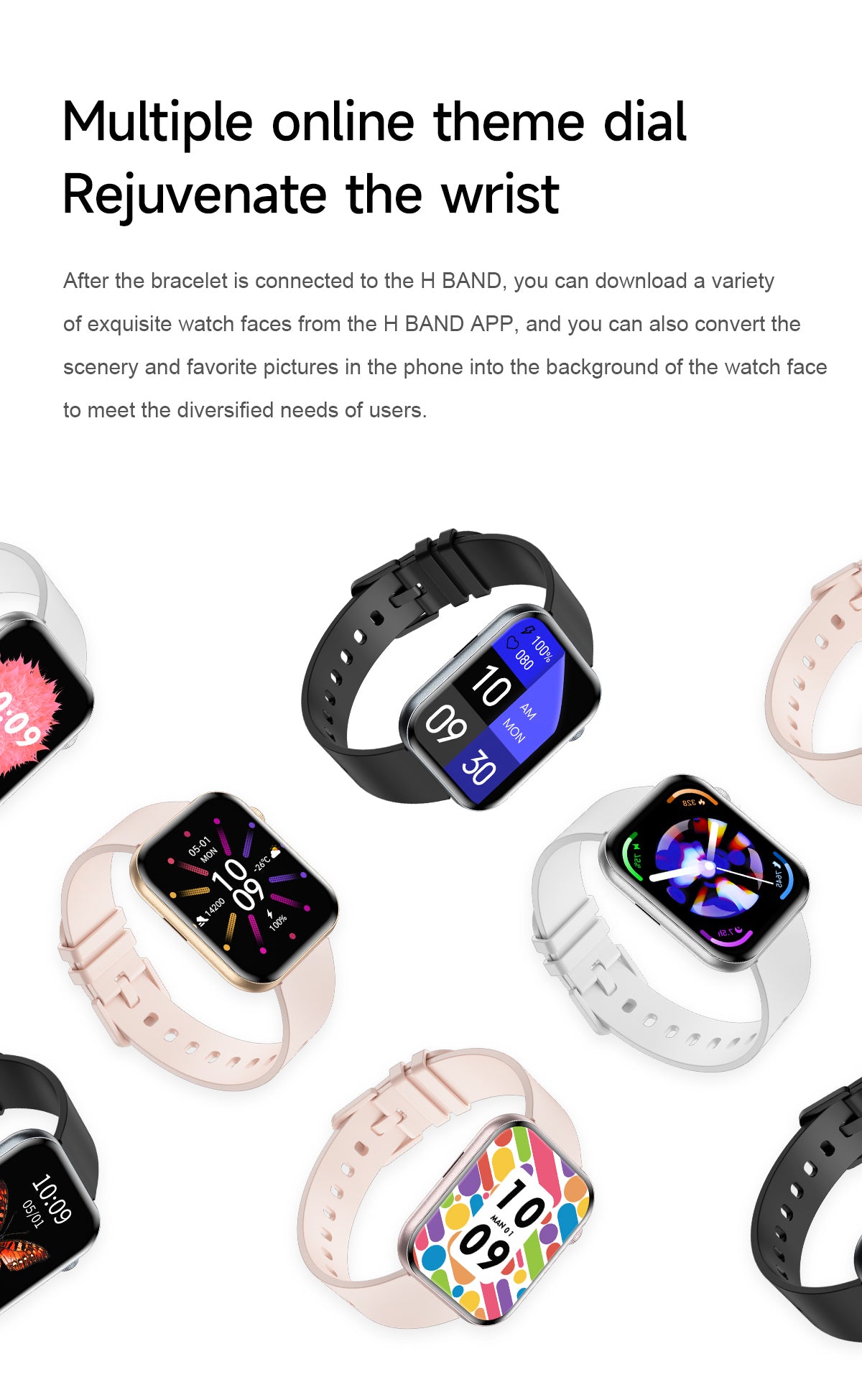 VS59 PRO Smartwatch 1.85-inch AMOLED Screen Ultra-thin Wearing All Aluminum Alloy Material